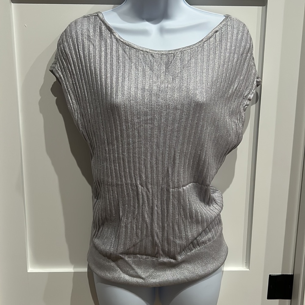 White House Black Market v back sweater